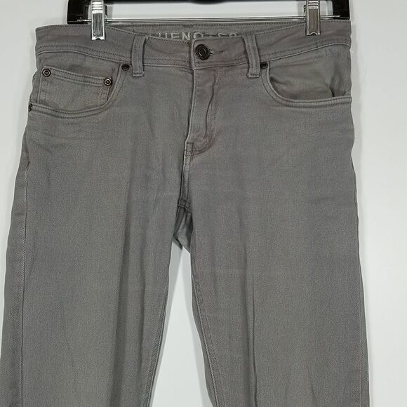 BlueNotes Womens Jeans Size 29 Low Rise Skinny Medium Wash Grey 5 Pocket - Picture 2 of 10